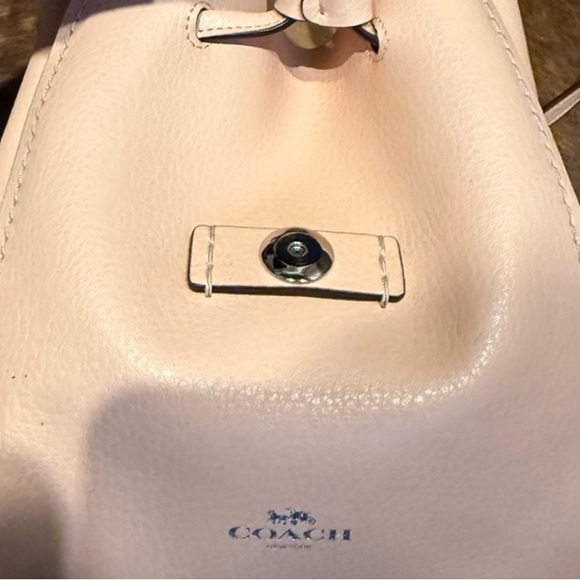 Coach Derby Convertible Backpack Shoulder Bag Blush Pink Leather F59819 Rare EUC - Picture 6 of 12